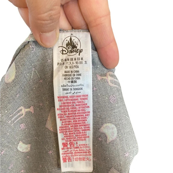 Disney Hocus Pocus black purple universe Magic witch shirt halloween whimsigoth - Picture 7 of 8